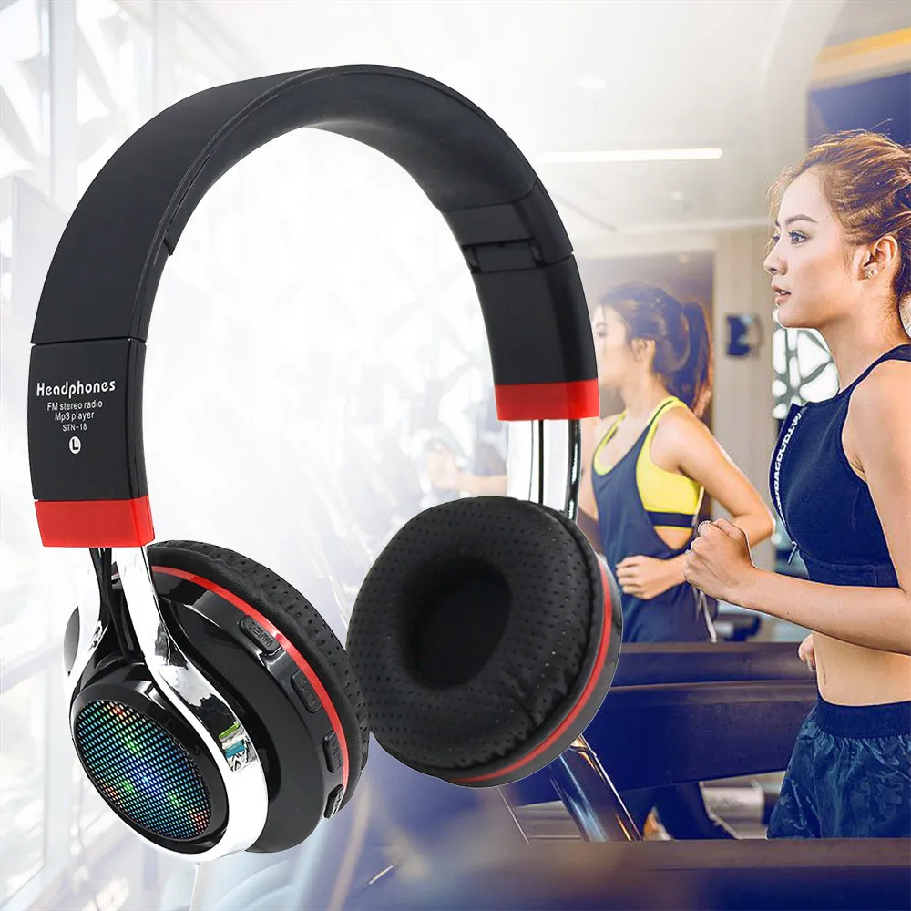 Беспроводные наушники Bluetooth 4,1, гарнитура с шумоподавлением, наушники и радио, музыка, игры, музыка, подарок, чат