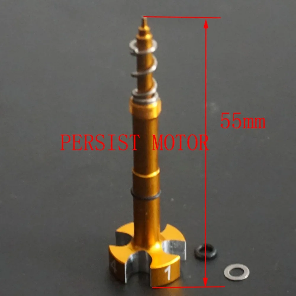 Новый золотой Регулируемый пилотный топливный смеситель винт FCR KEIHIN лучший