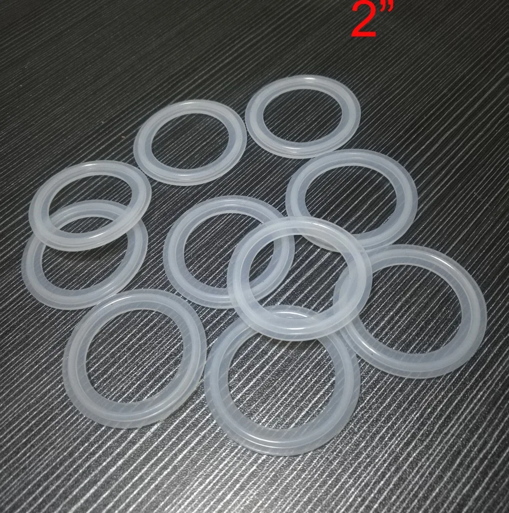 Силиконовая прокладка 2 дюйма для зажимного наконечника тройного типа 10