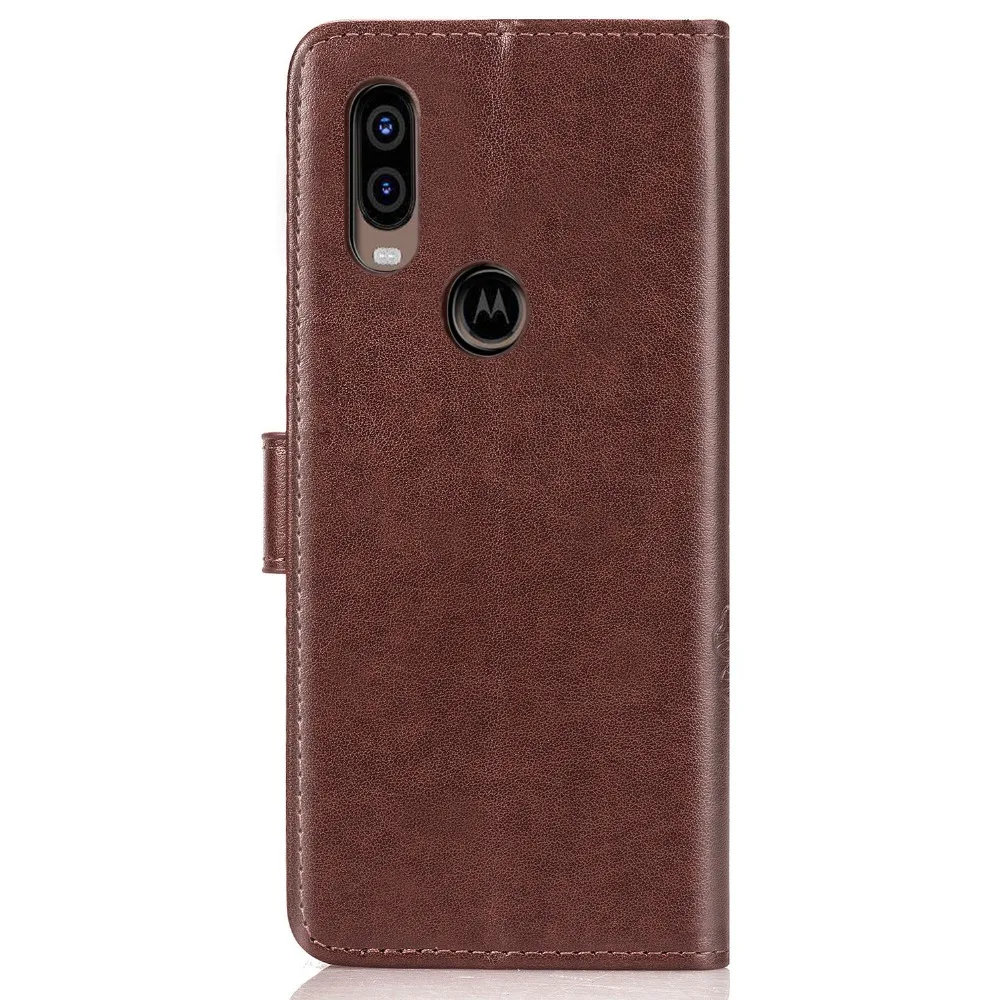 Для Motorola One Vision чехол для телефона из искусственной кожи защитный чехол для Moto One Vision OneVision 6," Чехол