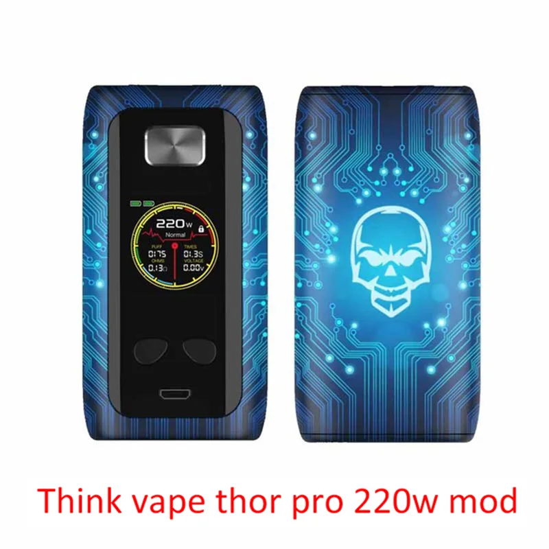 Дизайн Thinkvape Thor 200 Вт TC коробка мод Think Vape Thor pro 220 Вт обход vape мод режимы 510 электронная сигарета мод vape использование батареи 18650