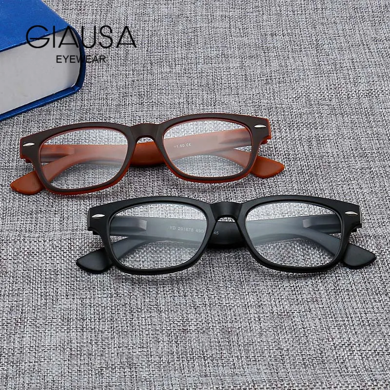 Очки для чтения мужчин и женщин модные очки дальнозоркости HD линзы из смолы RB