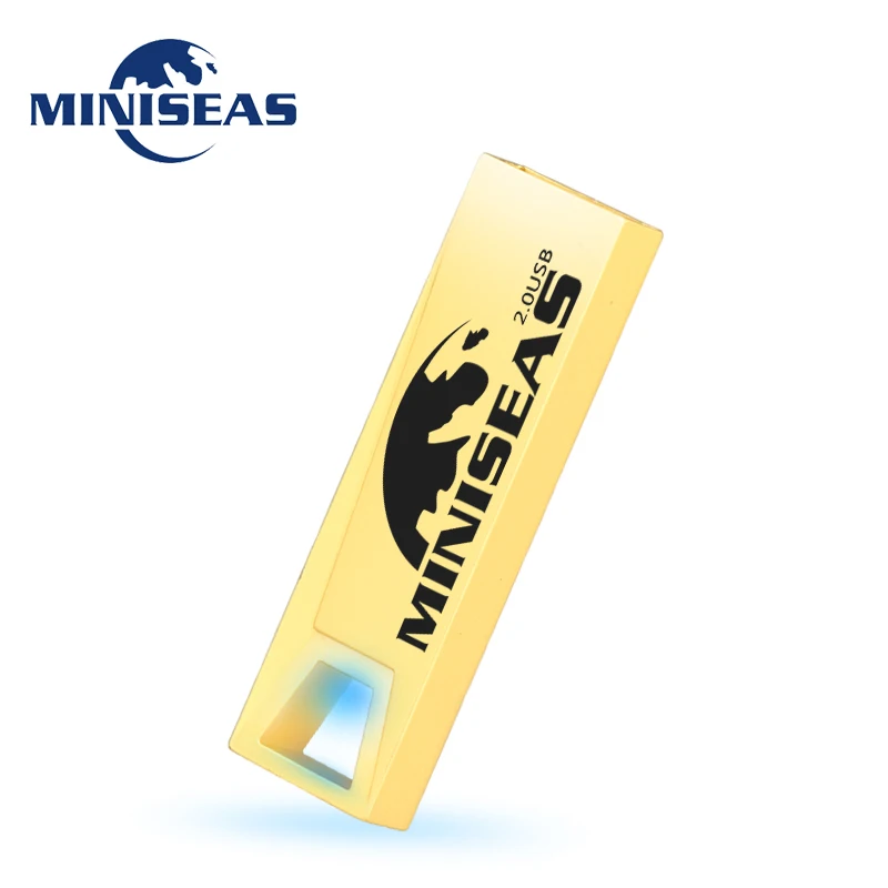 USB флеш накопитель Miniseas 4 цвета крутой металл 8 ГБ 16 32 64 флешка карта памяти для