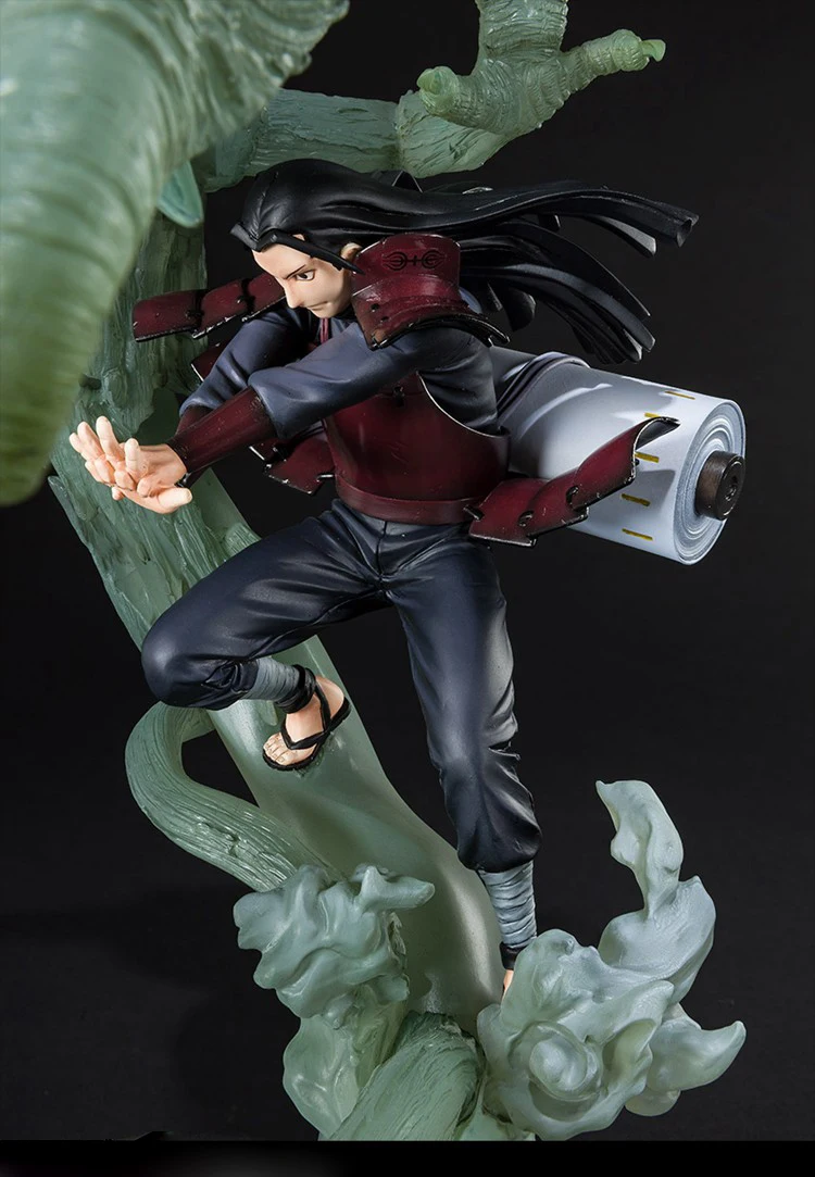 Аниме Наруто Susanoo Uchiha Madara деревянный дракон Senju Hashirama ПВХ фигурка Коллекционная модель игрушки для подарка