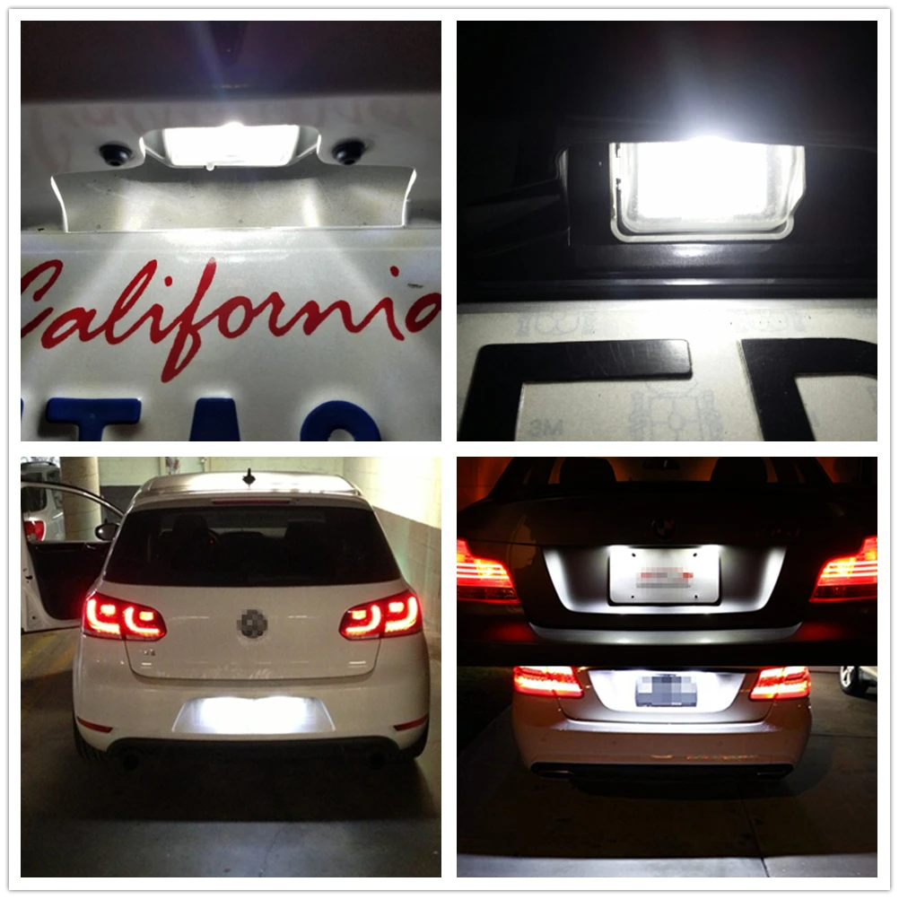 WLJH сигнальные огни автомобилей 2x T10 W5W Led 2825 194 168 лампы ошибок авто Интерьер зазор