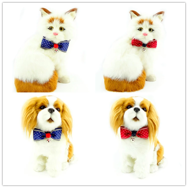 [Галстуки для кота MPK] воротники с мерцающими звездами синие и красные на выбор