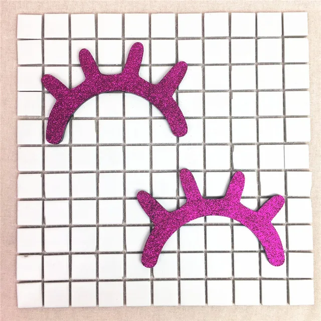 Hot Pink Ins 1 шт. скандинавские деревянные индийские перья Корона и 1 пара деревянная ресница детская комната настенные украшения Рождественские фотографии реквизит подарки - Цвет: Hot Pink