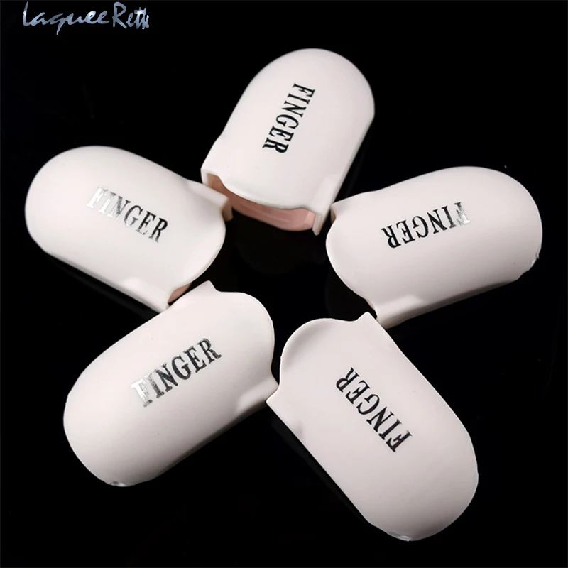 

5Pcs Plastic Nail Art Soak Off Cap Clip Finger Cleaning UV Gel Polish Remover Wraps For Screen Touch Manicure Tools
