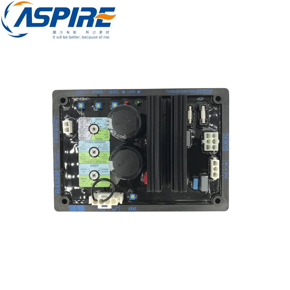 

Brushless Alternator AVR Single Phase AVR Generator Automatic Voltage Regulator R450M