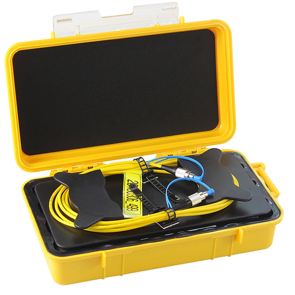 OTDR мертвая зона Eliminator, волокно кольца, волокно оптическое OTDR launch Cable Box SM 1310/1550nm 500 м LC/UPC-SC/UPC