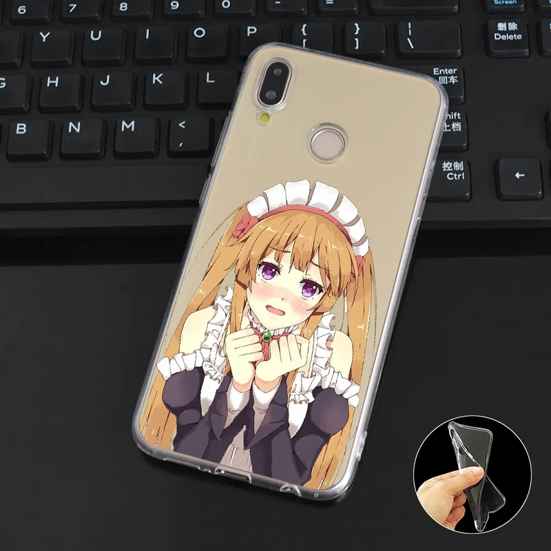 DREAMFOX M147 милый аниме девушка комикс мягкий тпу силиконовый чехол для huawei Honor 6A 6C 6X 7C