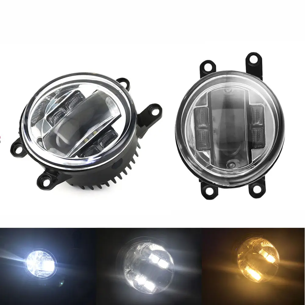 40W Car Led fog light Pair Replacement for Lexus Toyota GS450h IS LX570 RX450h Corolla Rav4 Yaris Driving LED lamp | Автомобили и
