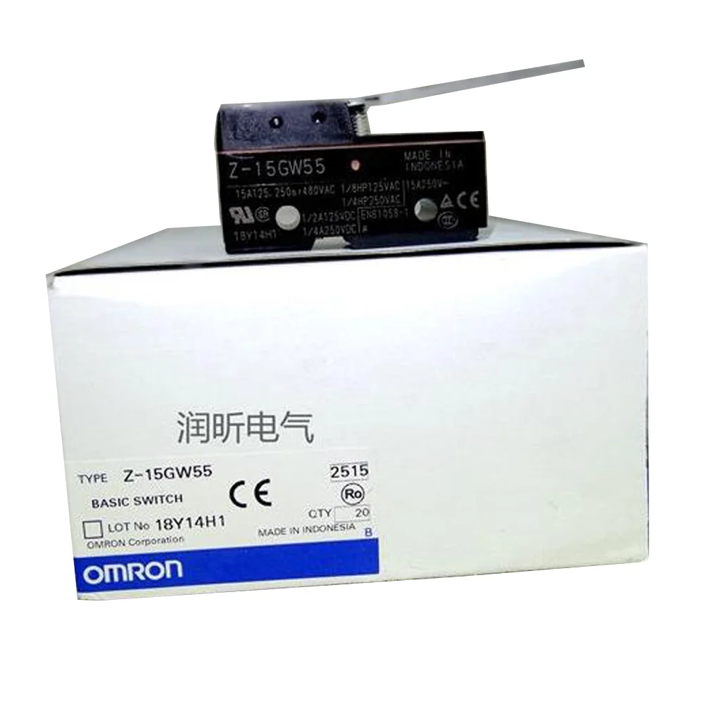 

Cheaper OMRON Travel switch Micro switch Z-15GW55 15A SPDT Hinge lever switch