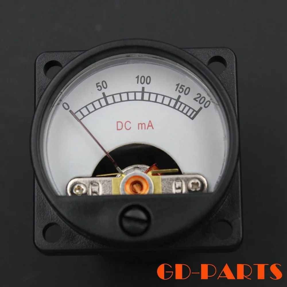 GD PARTS 35 мм DC100mA DC200mA миллиампер Панель метр украшенное мозаикой из драгоценных