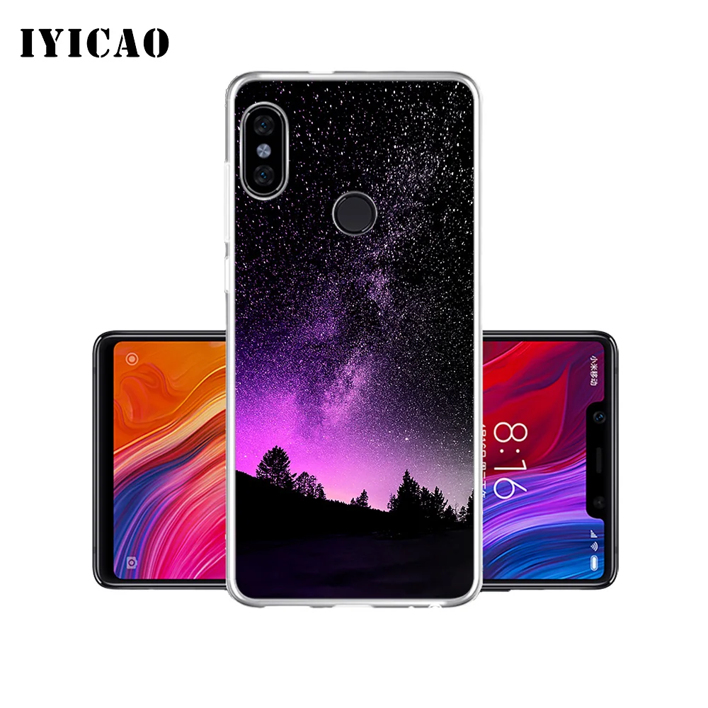 IYICAO Van Gogh Starry Night Sunflower Oil Soft Silicone Phone Case for Xiaomi Mi 9 8 SE 6 A1 A2 Lite F1 MIX2S MIX3 Cover | Мобильные