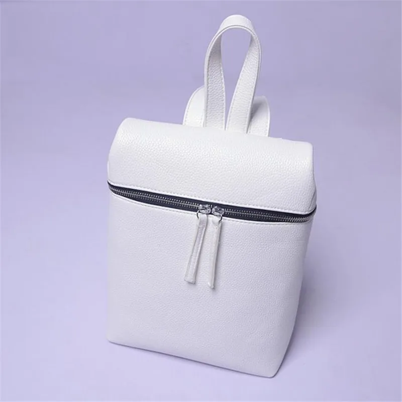 Женский рюкзак новинка 2017 простой маленький дорожный из искусственной кожи