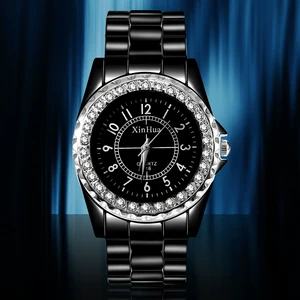 Women Watch Crystal Quartz Luxury Brand XINHUA Watches womens Saati Feminino Relojes Mujer Relojes R