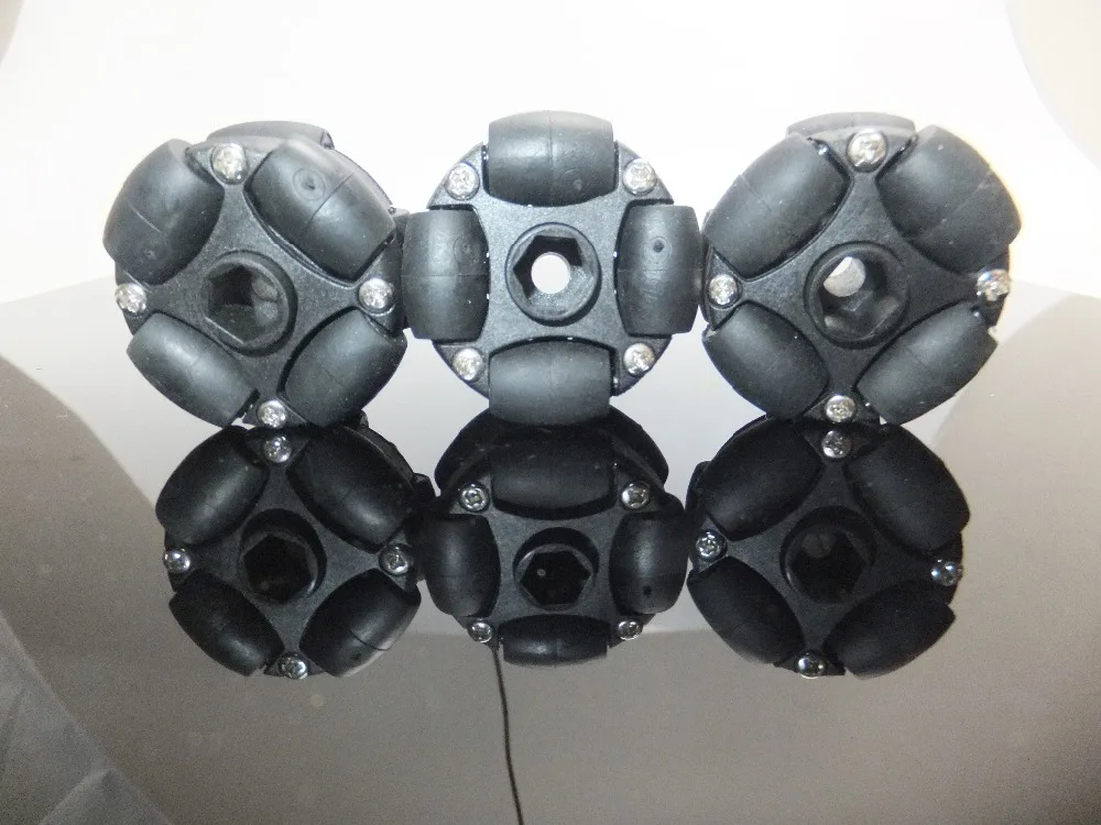 Всенаправленное пластиковое колесо для игрушечного автомобиля 1 5 дюйма (38 мм) 14199