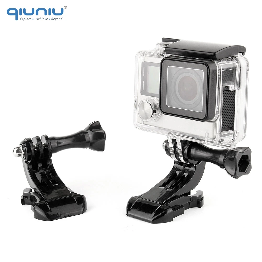 QIUNIU для GoPro аксессуары J Hook быстроразъемный JHook адаптер с пряжкой Hero 6/5/4/3 +/3/2 Xiaomi Yi