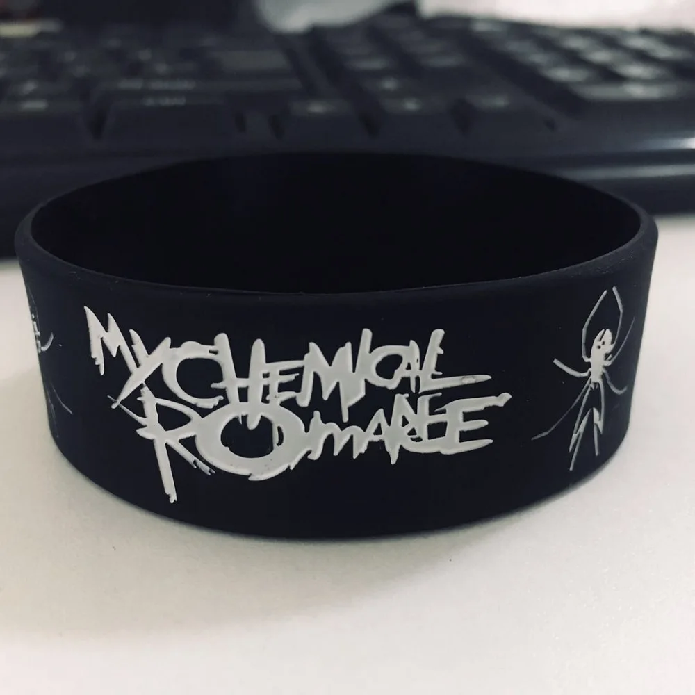 Силиконовый браслет My Chemical Romance для мужчин и женщин в стиле панк-рок | Украшения