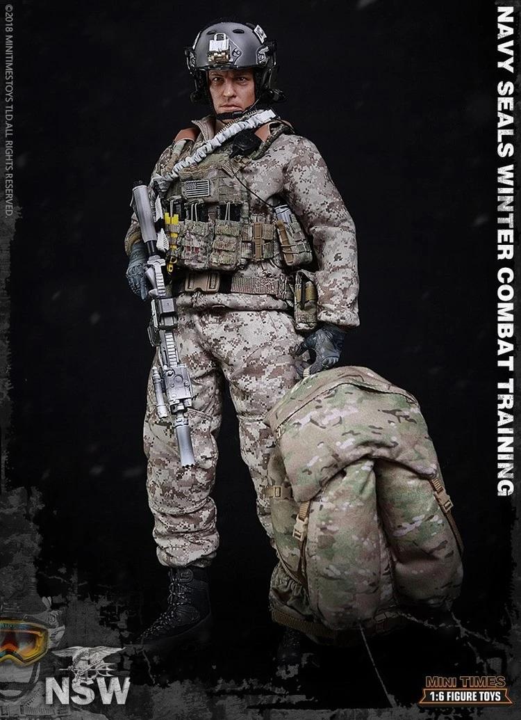 Для сбора 1/6 масштаба полный набор Рисунок M011 ВМС США уплотнения зима Combat Training мужской фигуры модель игрушки подарок