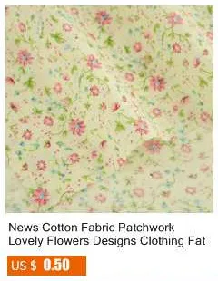 Booksew, новинка, 7 шт./лот, наборы красного цвета, хлопок, 50 см х 50 см, ткань для рукоделия, для вышивания, стеганая текстильная ткань, кукольная ткань