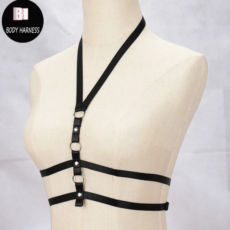 Женский сексуальный бюстгальтер клетка эластичный пояс с заклепками женское