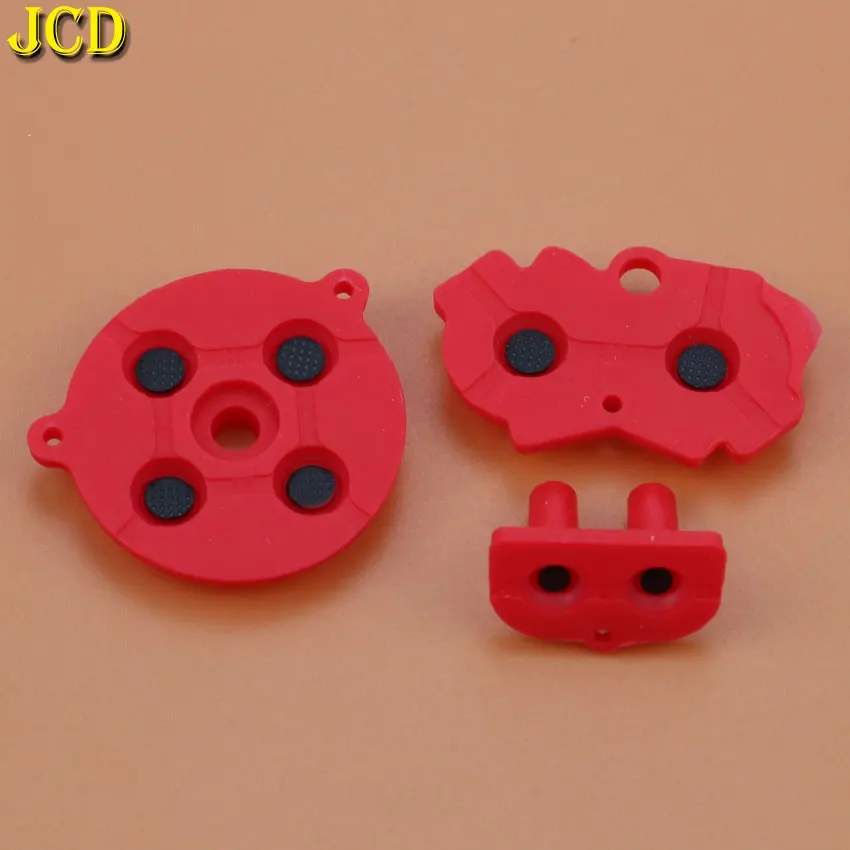 JCD 1 комплект Цветной Резиновый проводящий кнопки A-B D-pad для navd GameBoy Advance GBA