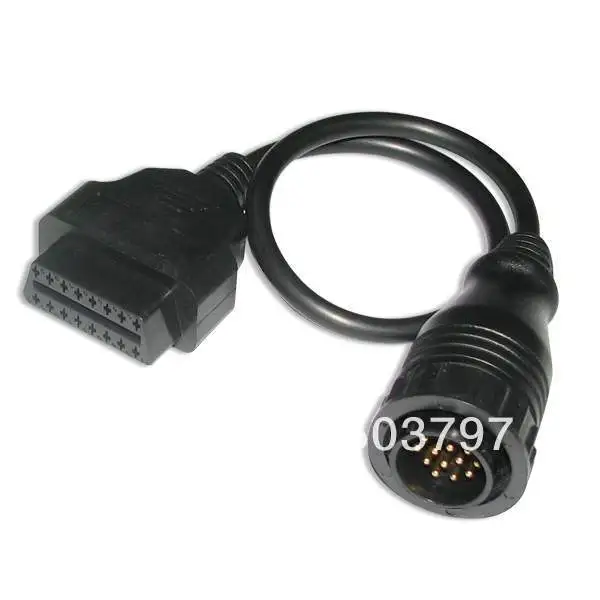 Mercedes BENZ Sprinter 14Pin to 16Pin OBD2 OBD 2 OBDii Connection Adaptor Car Connector Cables | Автомобили и мотоциклы