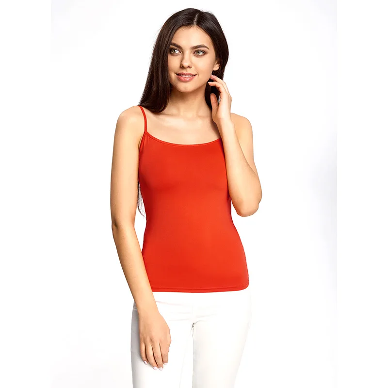 oodji Майка базовая на бретелях женская 14305023 3B 46866|cami tank|tank femaletanks & camis |