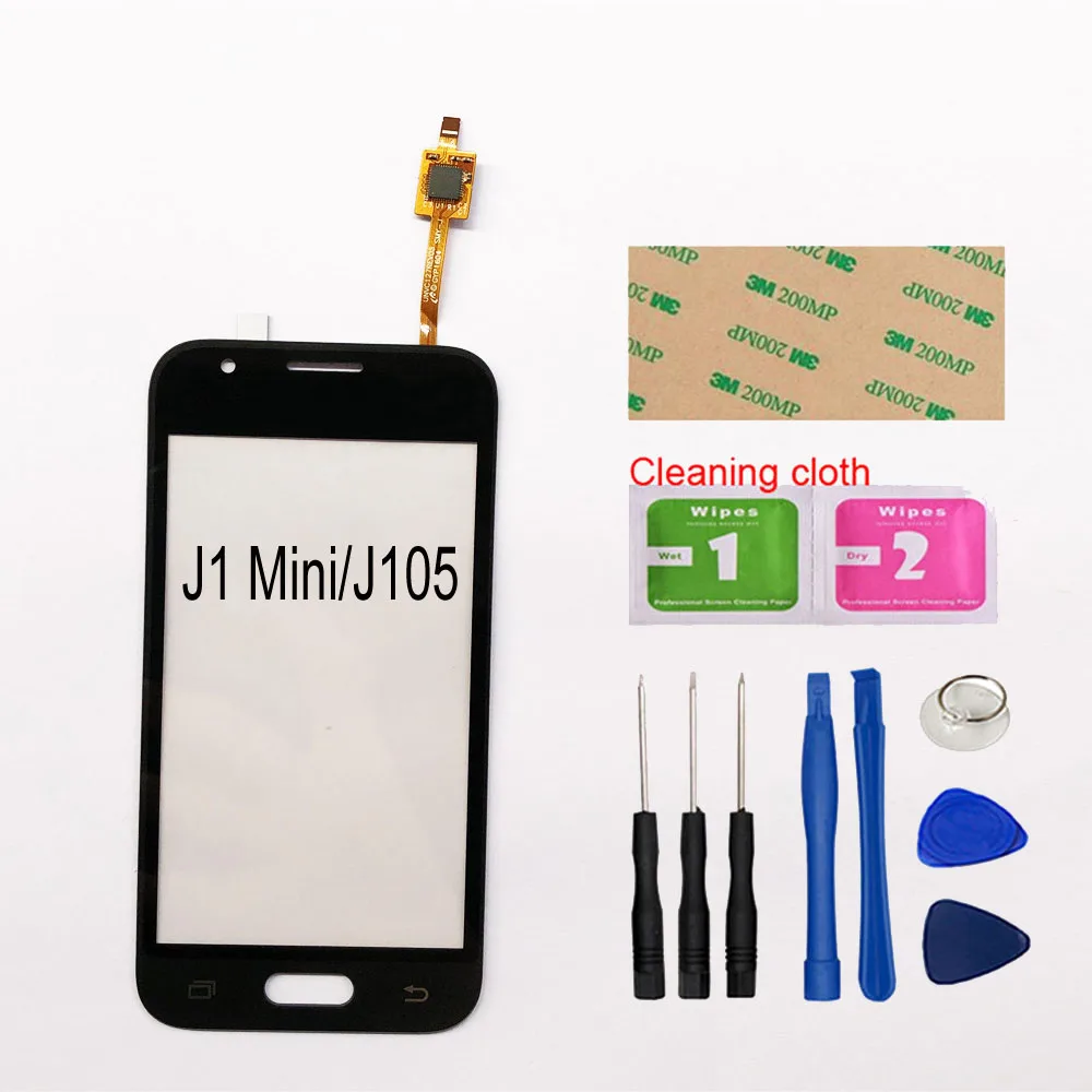 Black And Tools 4,0 ''для samsung Galaxy Grand J1 Mini J105 SM-J105Y J105H сенсорный экран дигитайзер сенсорная стеклянная панель объектива - Цвет: Black And Tools
