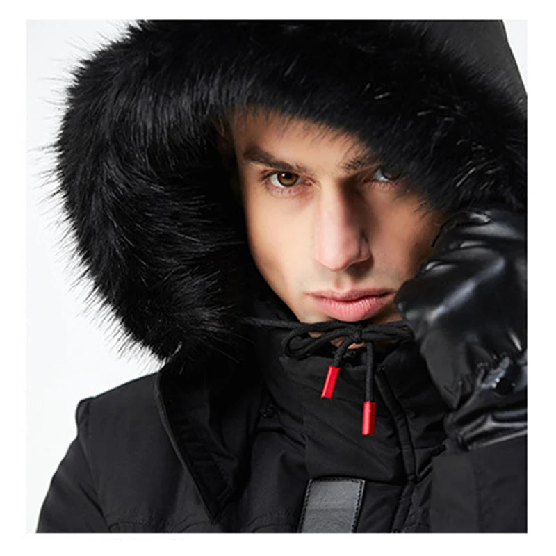 New Thick Parkas Winter Coat Mens Men's Thickening Warm Jacket Youth Casual And Handsome Cotton Padded Jackets Men Fashion Coats