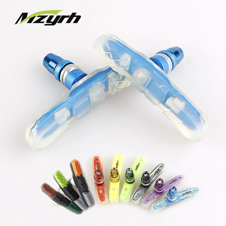 1 пара резиновых тормозных колодок для велосипеда V тормозные колодки держатель