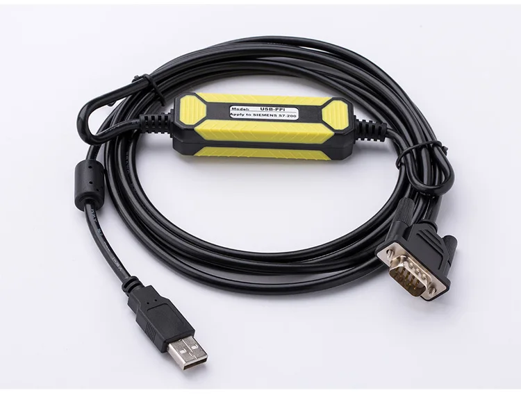 Акция! USB-PPI подходящий Siemens S7-200 ПЛК кабель для программирования USB PPI кабель связи 6ES7 901-3DB30-0XA0 линия загрузки