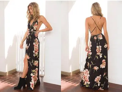Платье летнее платье Vestidos De Verano Макси женское Ропа mujer плюс размер цветочный