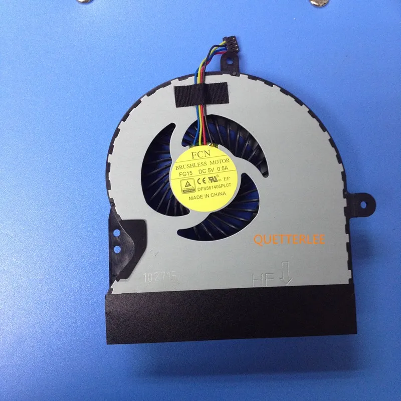 Новый оригинальный охлаждающий вентилятор для процессора Asus ROG G751 JY G751ROG G751JT G751JZ