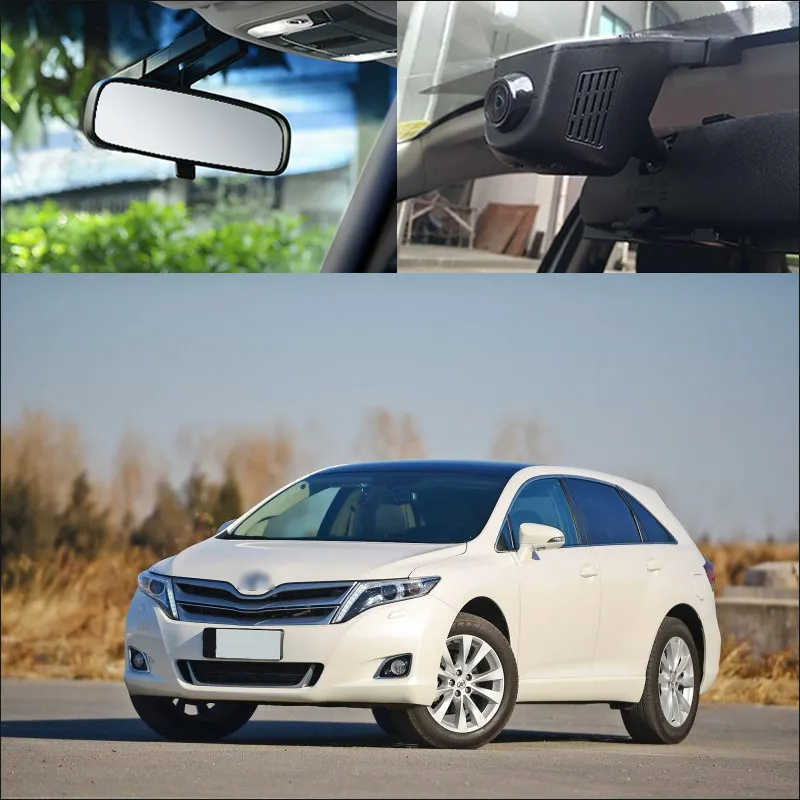 BigBigRoad для Toyota Venza 2013 автомобильный Wifi DVR видеорегистратор Скрытая установка Novatek