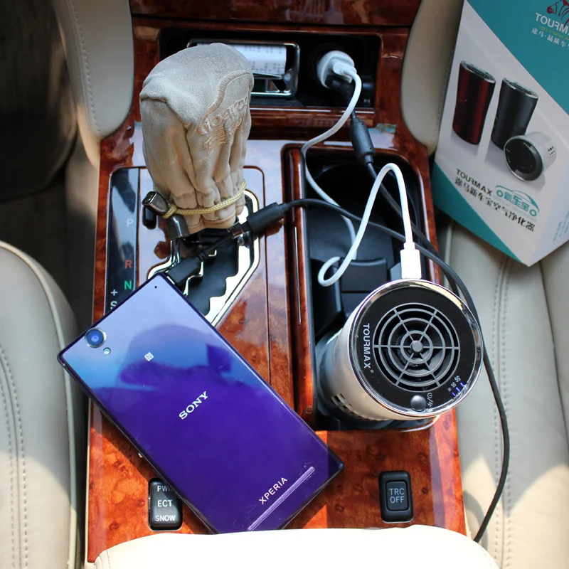 

Removal of formaldehyde smell the new car air purifier intelligent sterilization PM2.5 auto negative ion purifier