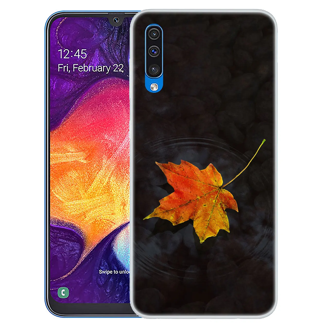 1 Lavaza осень кленовые листья декорации жесткий чехол для телефона для samsung Galaxy A10 A20 A30 A40 A50 A60 A70 M10 M20 M30 M40 A20e - Цвет: 1