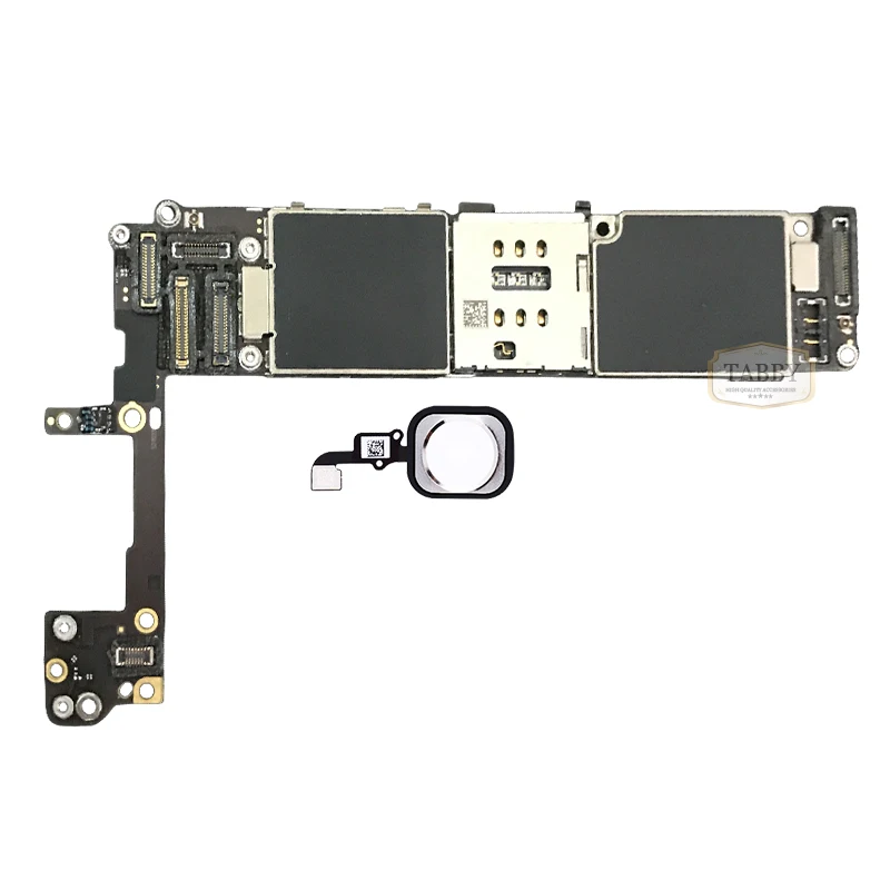 Для iphone 6s материнская плата с полным чипом, оригинальная разблокированная материнская плата для iphone 6s с сенсорным ID на 16 Гб/64 Гб/128 ГБ