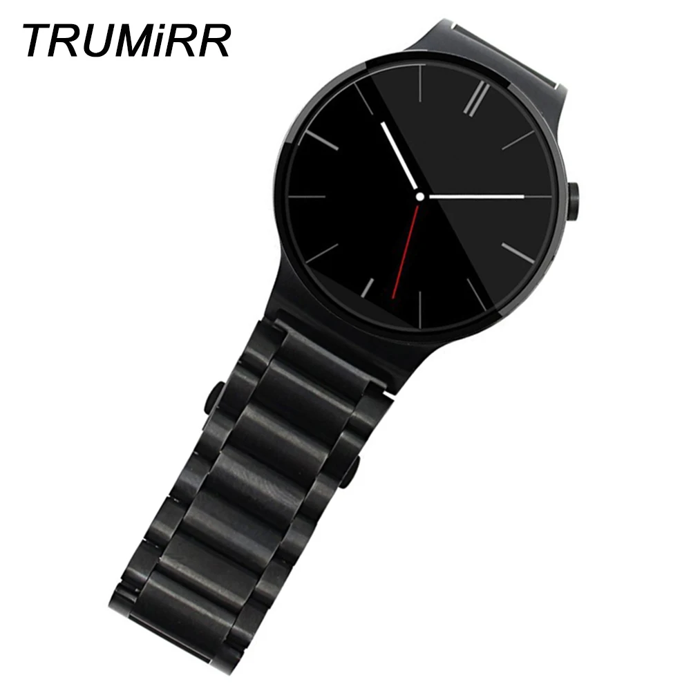 Ремешок для часов Huawei 18 мм Asus Zenwatch 2 WI502Q 45 из нержавеющей стали браслет с пряжкой
