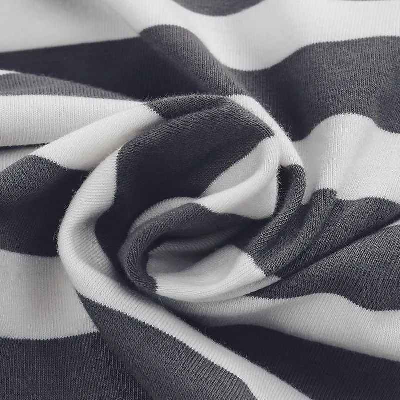 

ZANZEA Fashion 2021 Autumn Outerwear Women Long Sleeve Striped Printed Cardigan Casual Elbow Patchwork Knitted Sweater Plus Size