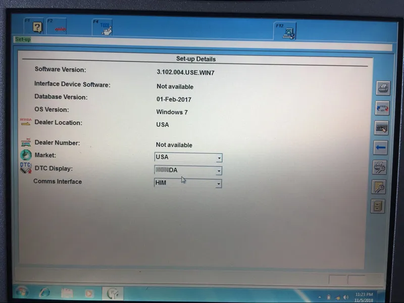 Диагностический инструмент V14.20.028 для Honda HDS He COM с программным обеспечением hds ssd в