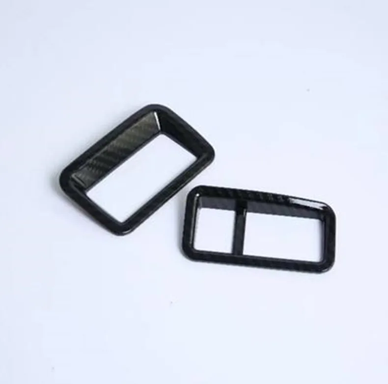 ABS хром/углеродное волокно головной свет лампы переключатель кнопка Крышка