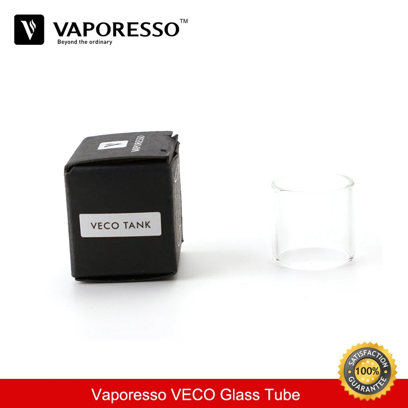 Электронная сигарета Vaporesso VECO стеклянная трубка для Sub Ohm Tank 22 мм диаметр 2 0 мл