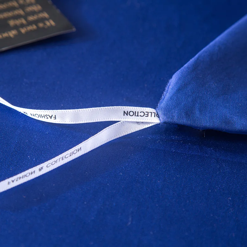 Египетский хлопок вышивка постельное белье Комплект Принцесса Корона Королева