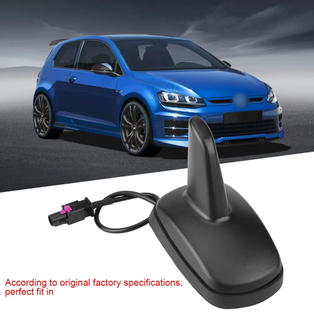 Автомобильная антенна на крышу Акулий плавник для VW Golf 5 6 Polo 6R Audi A3 A4 A6 сиденье Fakra