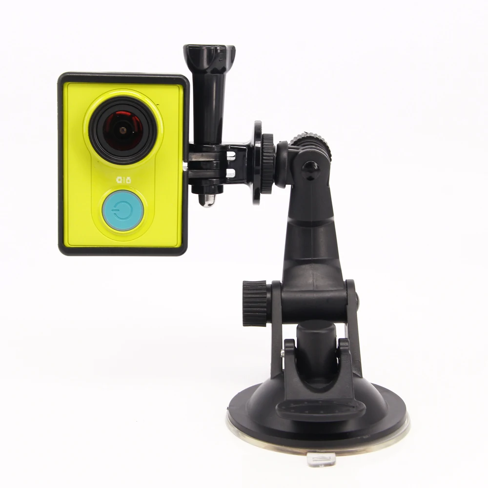 Xiaoyi gopro автомобильный адаптер на присоске Крепление для штатива с окошком и