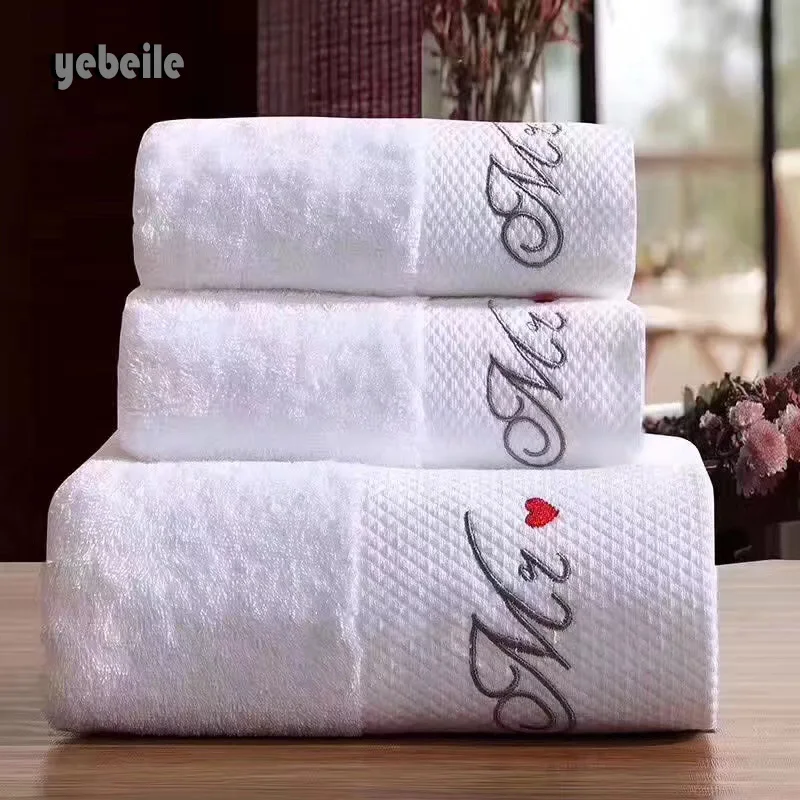 Высококачественные Новые банные полотенца Yebeile из 100% хлопка белые роскошные