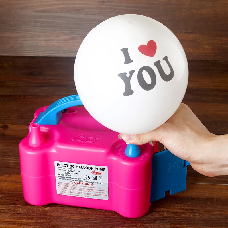 Надувные электрический насос для воздушных шаров накачивания воздушный шар